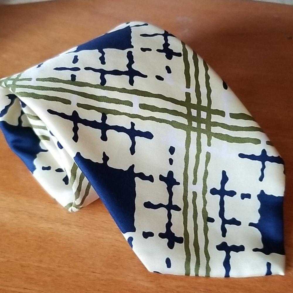VTG. Lucien Piccard Abraham Straus Silk Retro Tie